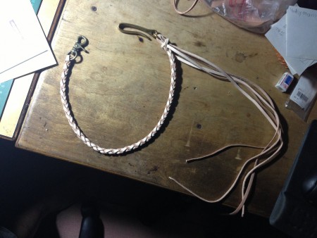 手編皮繩+銅質五金接受長度訂製 NT800