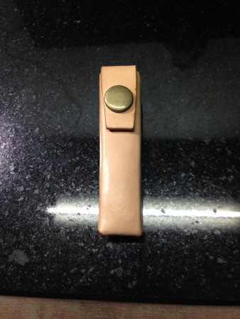 客訂量身印章套 植鞣牛革 銅質五金