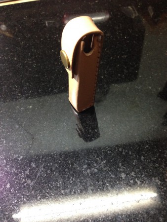 客訂量身印章套 植鞣牛革 銅質五金